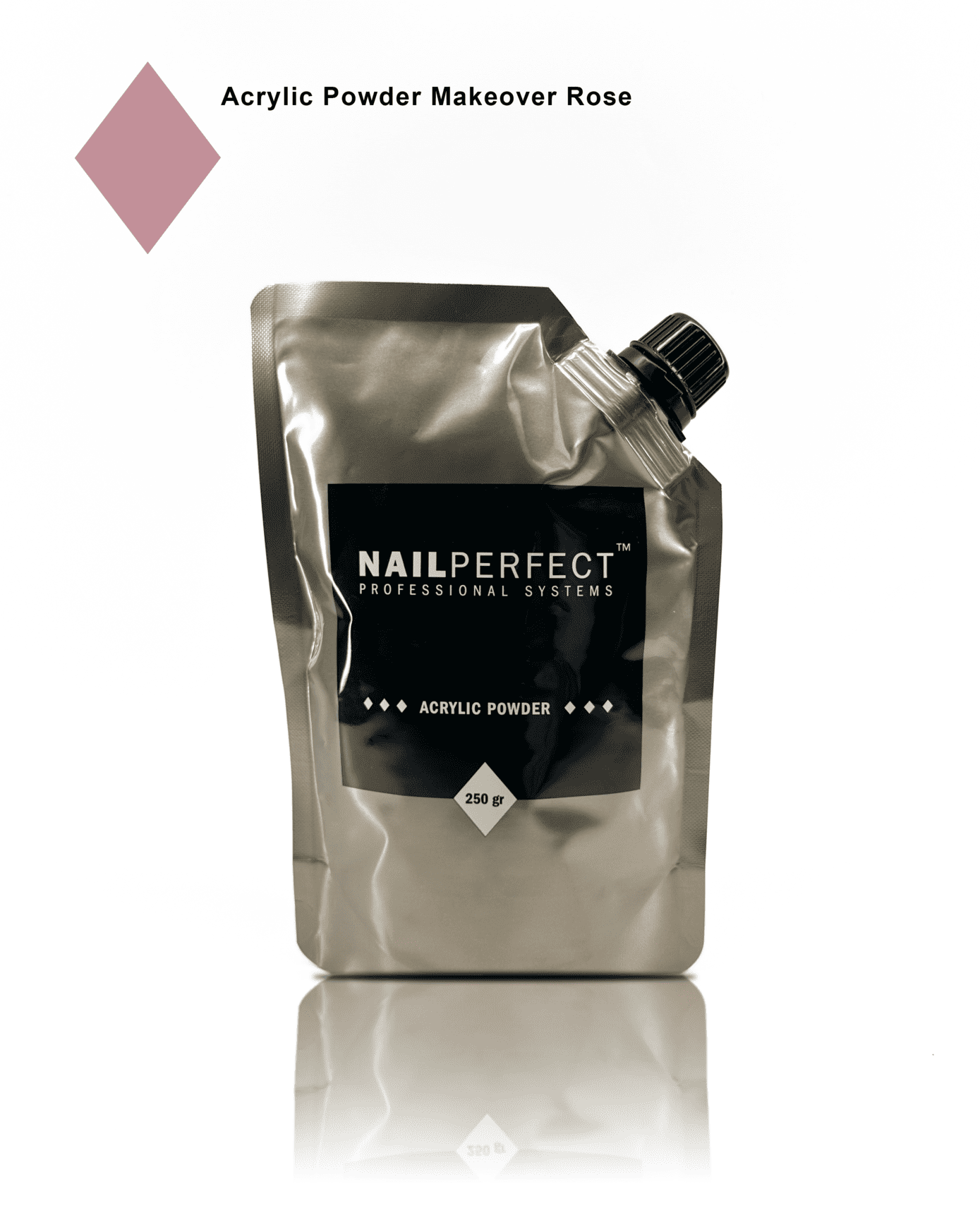 Acrylic Powder Makeover Rose 250gr